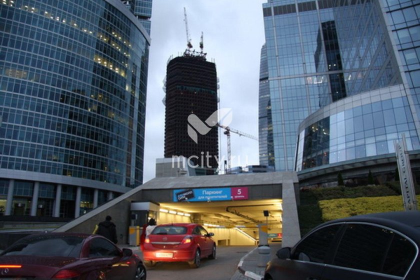 Подземная парковка Москва Сити