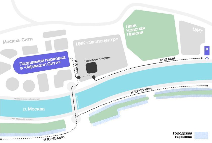 Афимолл схема парковки