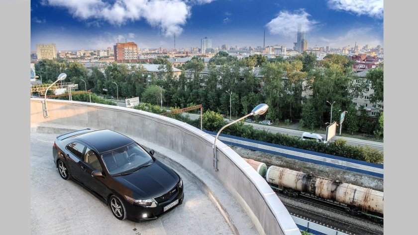 Парковка на крыше