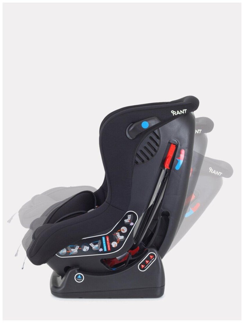 Автокресло Rant lb-777 "Pilot" Active line (Black) группа 0-1 (0-18 кг)