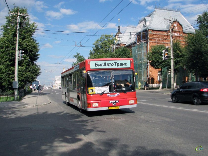 Автобусы Владимир БИГАВТОТРАНС ман