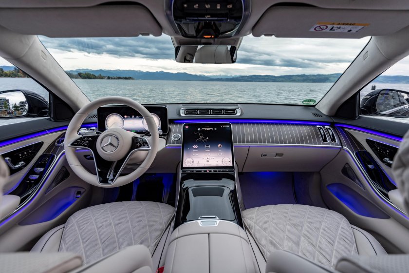 Mercedes Benz s 500 2021 салон