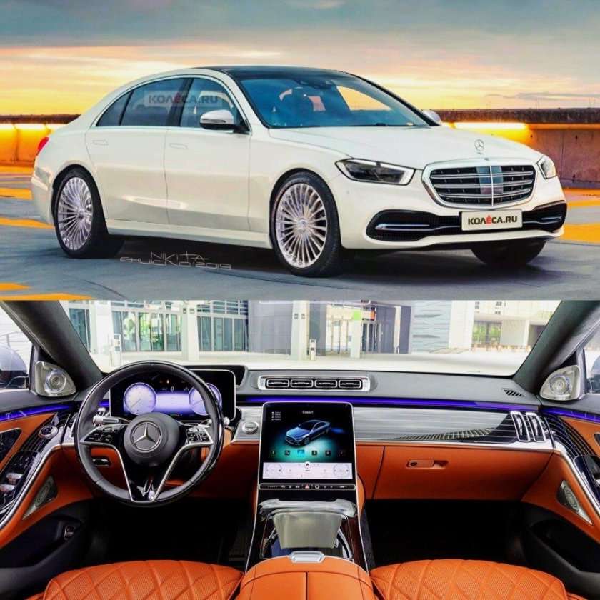 Мерседес s600 w223