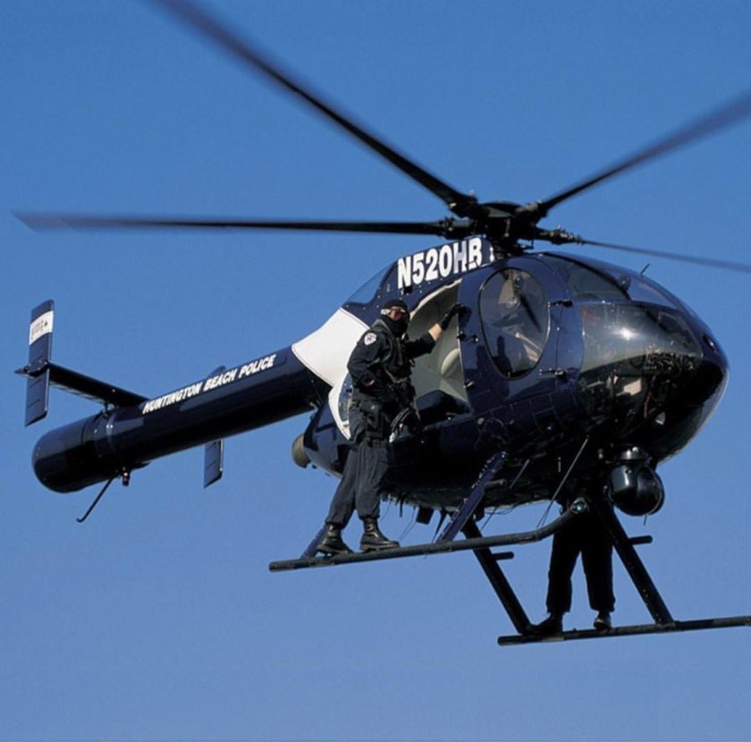 Полицейский вертолет LAPD