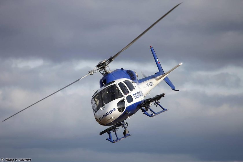 Вертолет полиции РФ