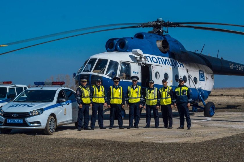 Полицейский вертолет