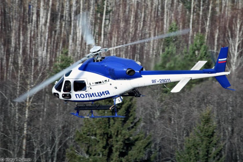 Вертолет Eurocopter as-355 Ecureuil 2 МВД