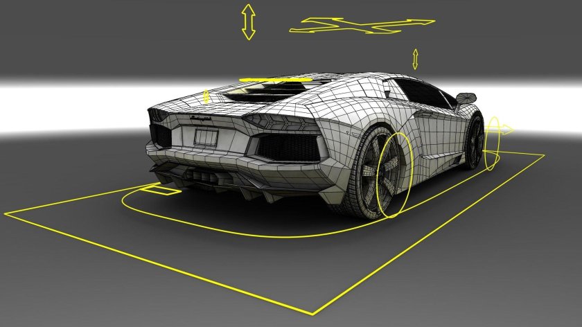 Lamborghini lp700-4 Blueprint
