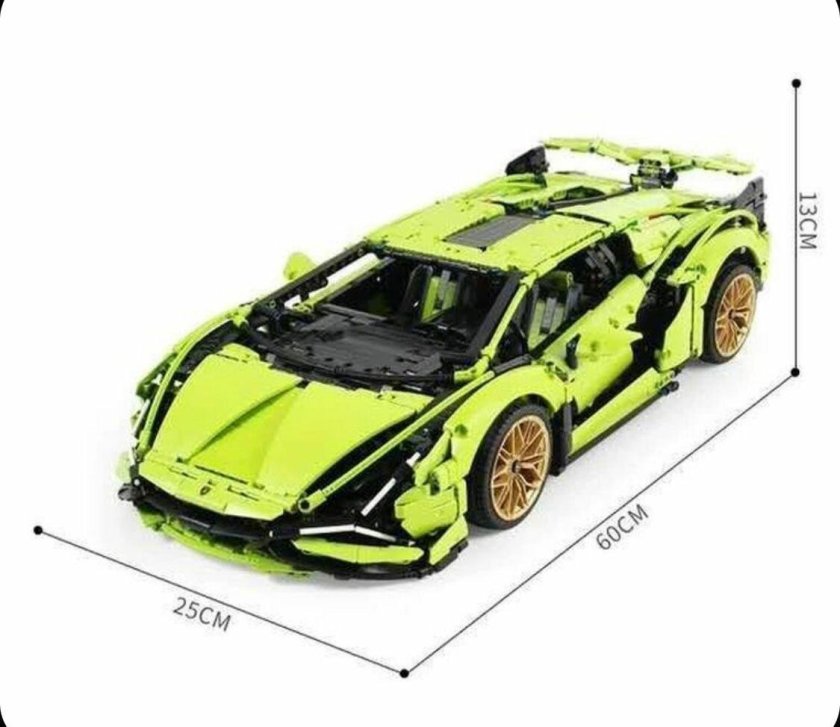 Конструктор lamborghini sian fkp 37 техник 1280 деталей