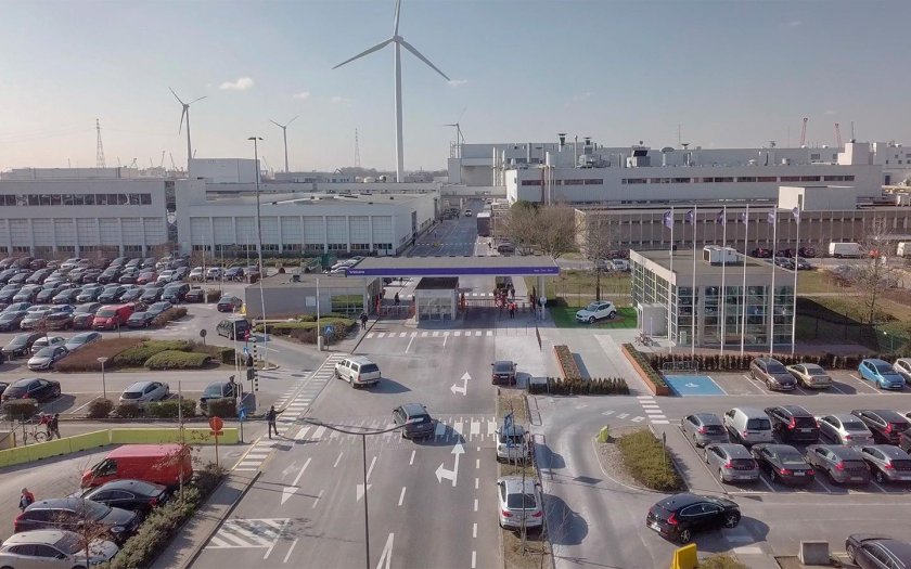 Завод Вольво в Бельгии