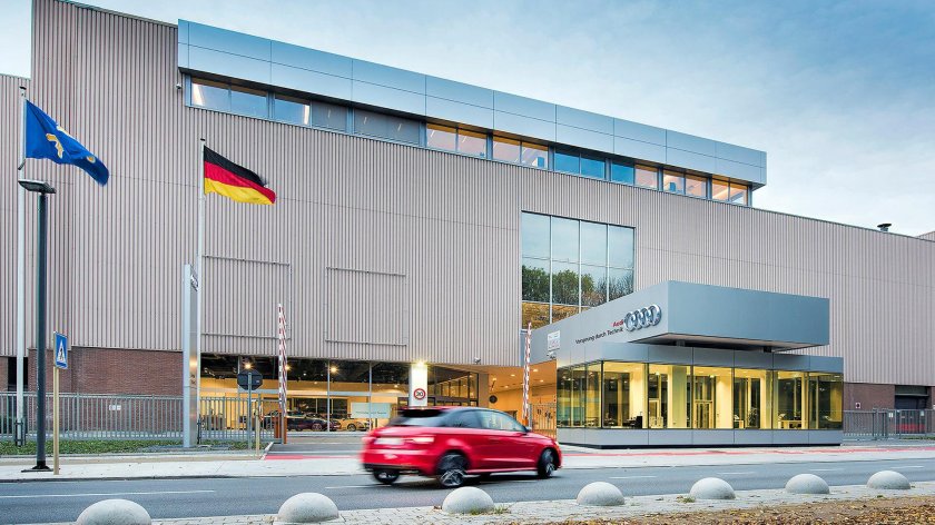 Завод Ауди в Германии