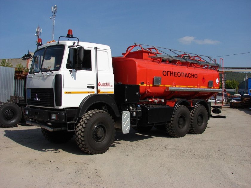 Автотопливозаправщик маз 6317