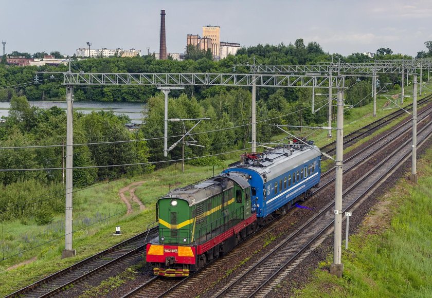 Маневровый тепловоз чмэ 3