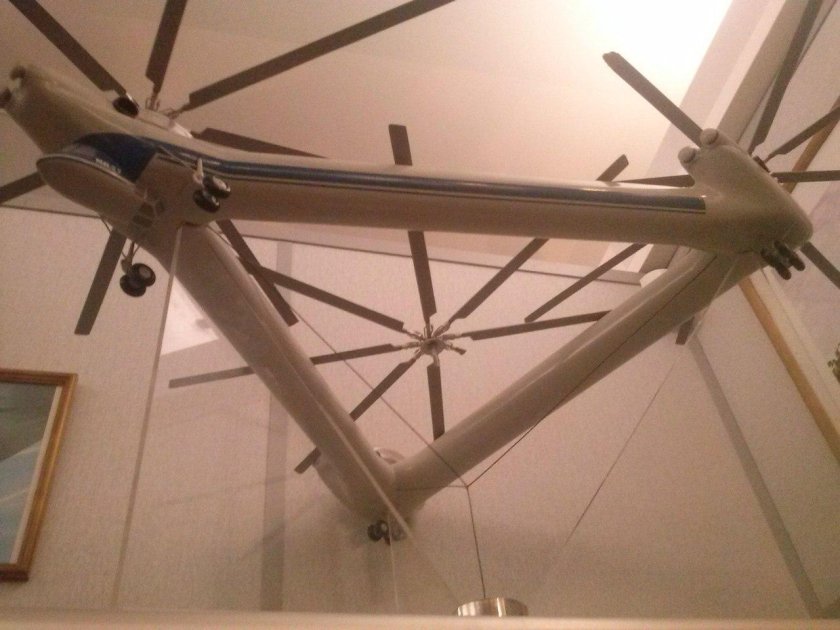 Ми-32 сверхтяжёлый трёхвинтовой вертолёт