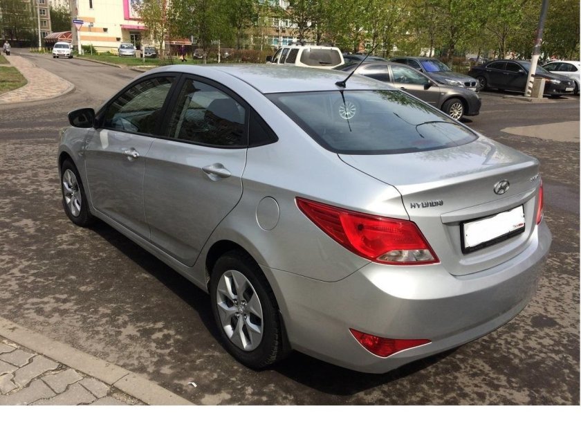 Хендай Солярис цвета