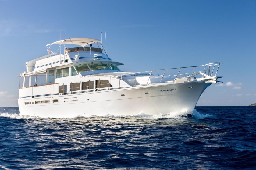 Luxury motor yacht