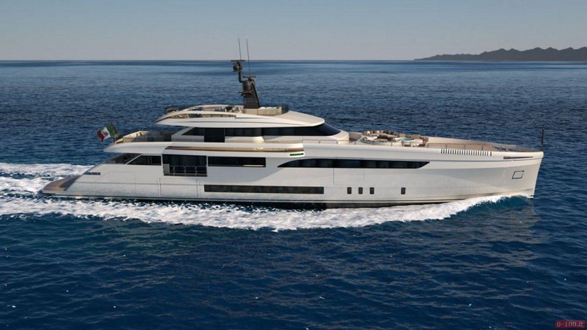 Мега яхта wider 165