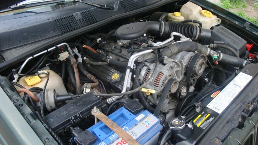 Мотор джип Гранд Чероки 5.2