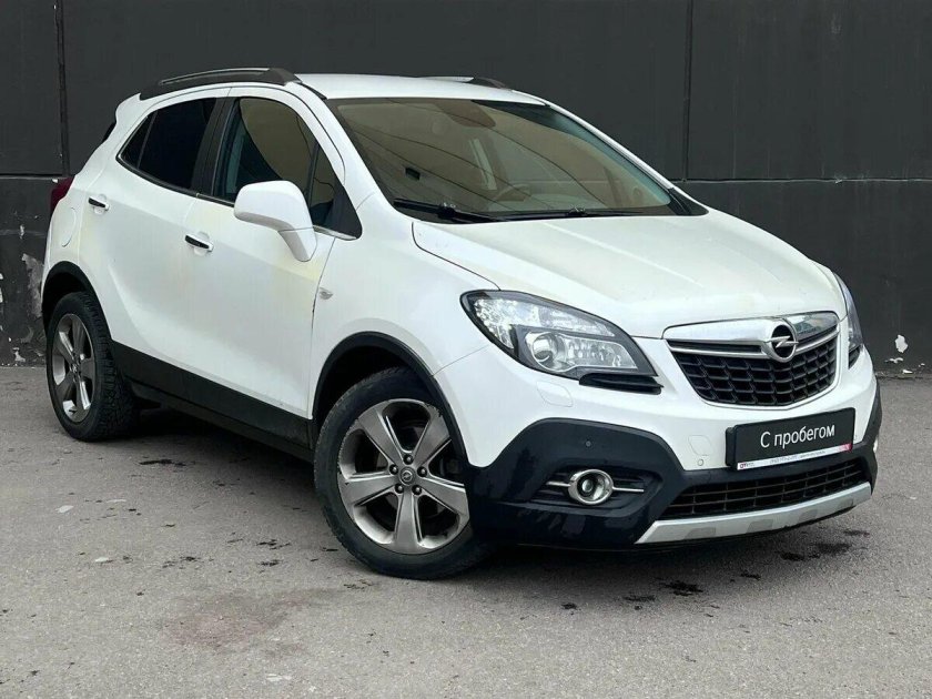 Опель мокка белый