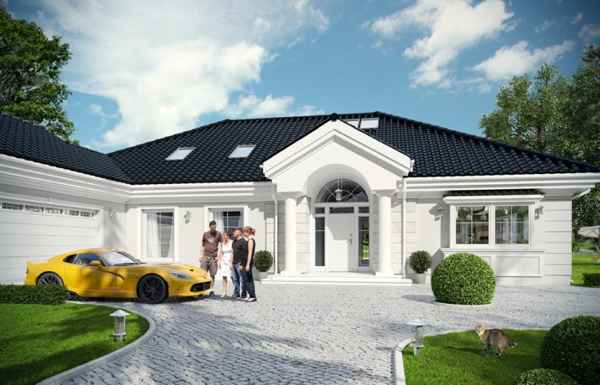 Проект дома Парковая резиденция 3