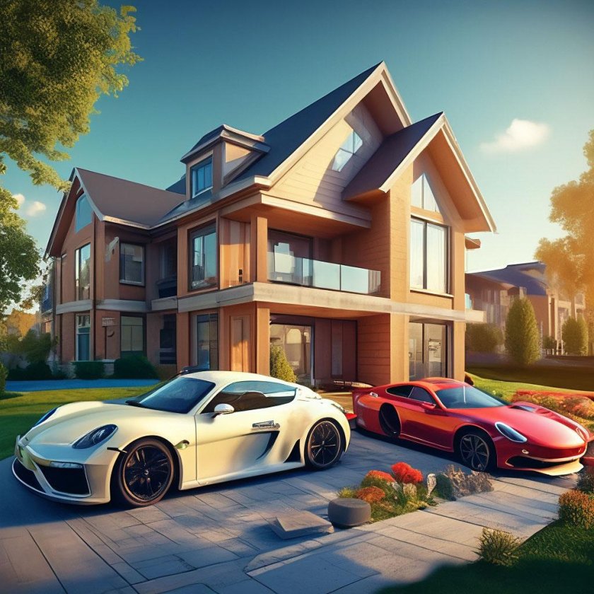 Машина красивая