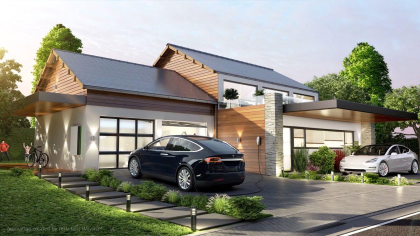 Tesla solar roof