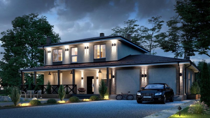 Дом мечты с гаражом
