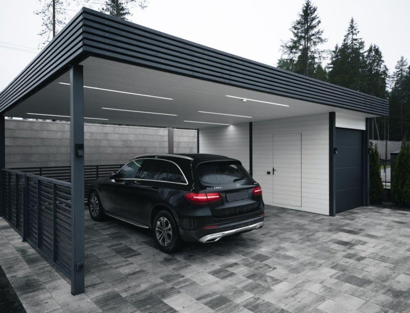 Навес Хай тек