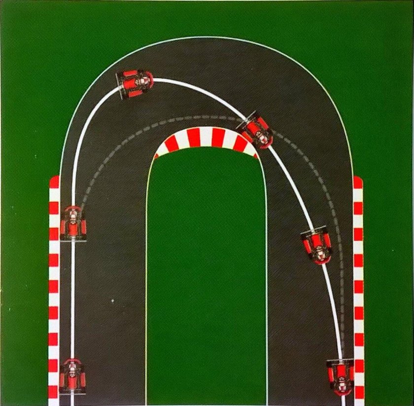 Апекс поворота в картинге