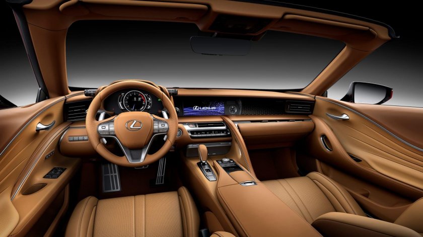 Лексус LC 500 салон