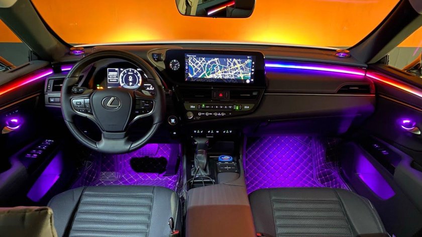 Lexus es 2022 салон