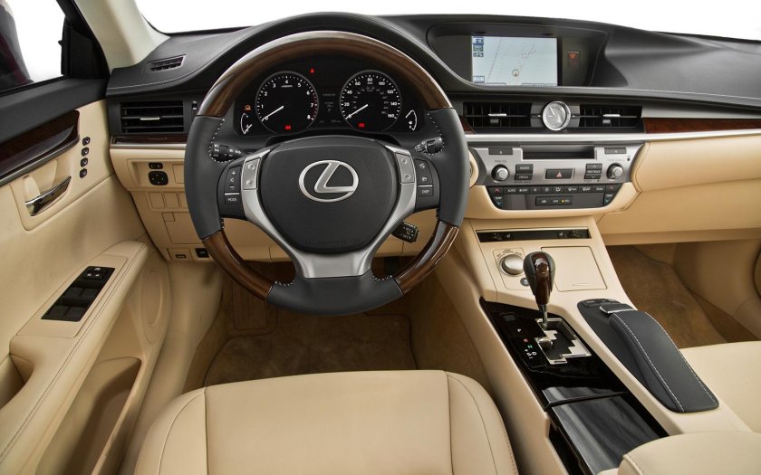 Lexus es 350 салон