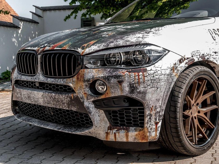 BMW x6 камуфляж