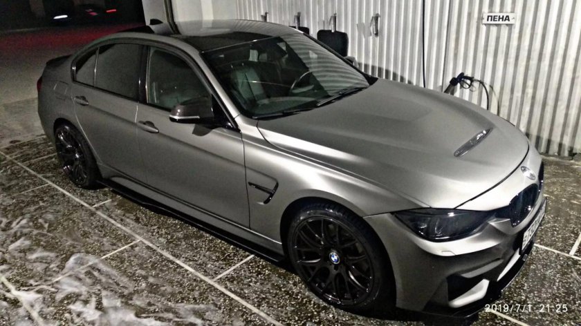 BMW f30 матовая