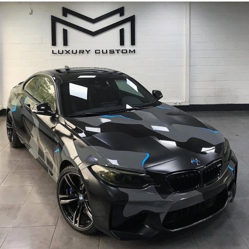 BMW m2 камуфляж