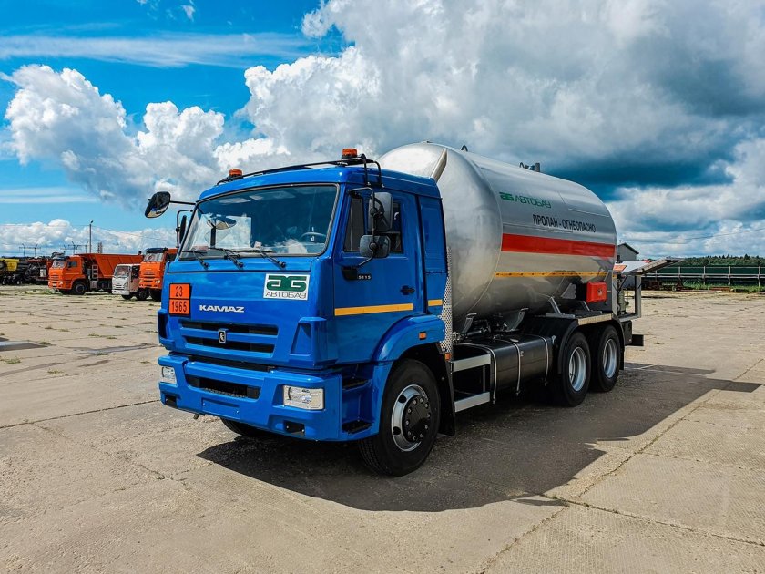 Перевозка пропана