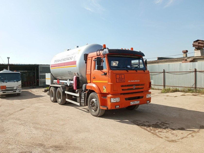 Бензовоз камаз