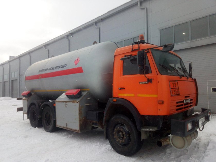 Камаз газовоз