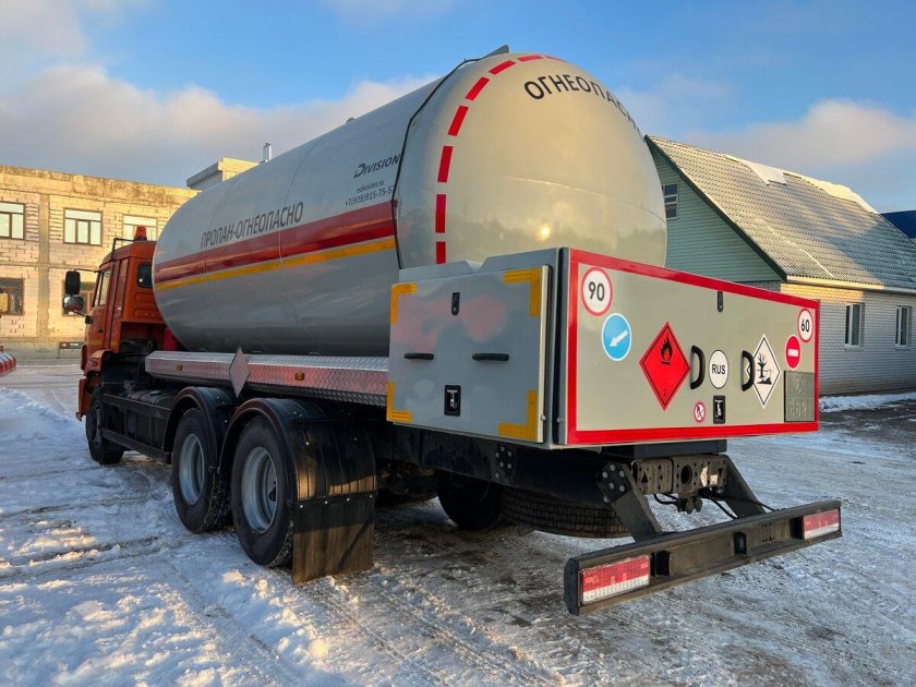 Автоцистерны для перевозки газов