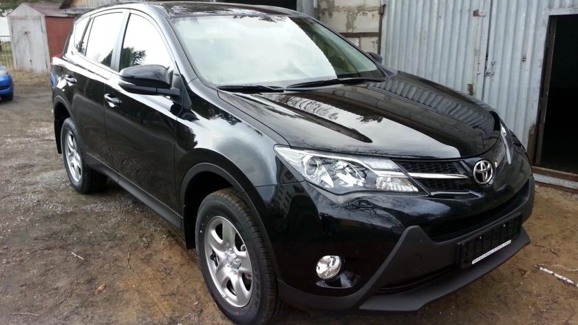 Тойота рав 4 2014 черный