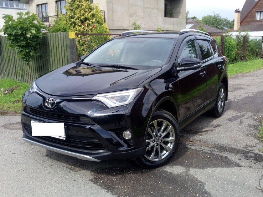 Тойота рав 4 2018 черный