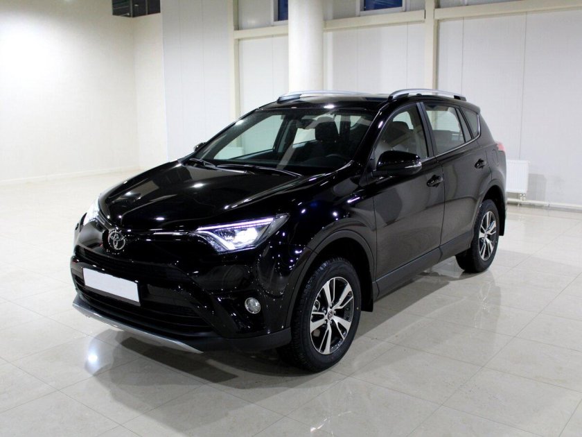 Тойота рав 4 черная