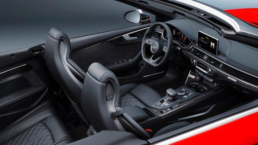 Ауди а5 кабриолет салон