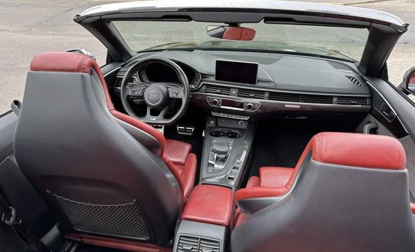 Ауди а5 кабриолет салон