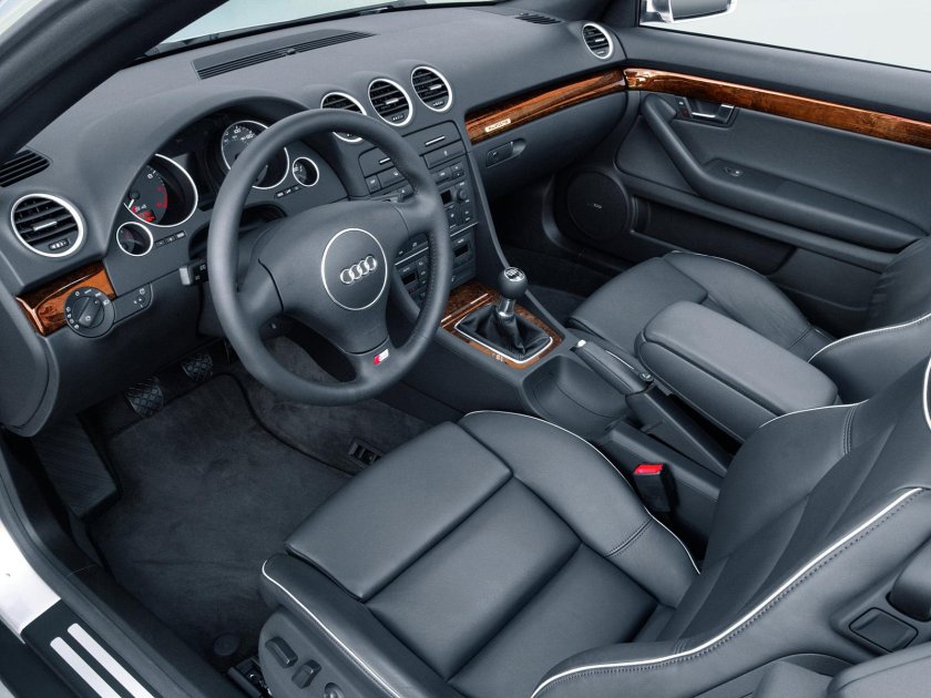 Audi a4 b6 Cabrio салон