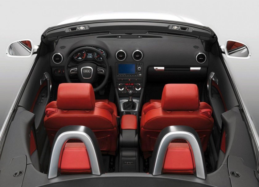 Ауди а3 кабриолет салон