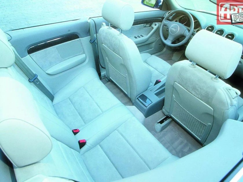 Audi a4 b6 Cabrio салон