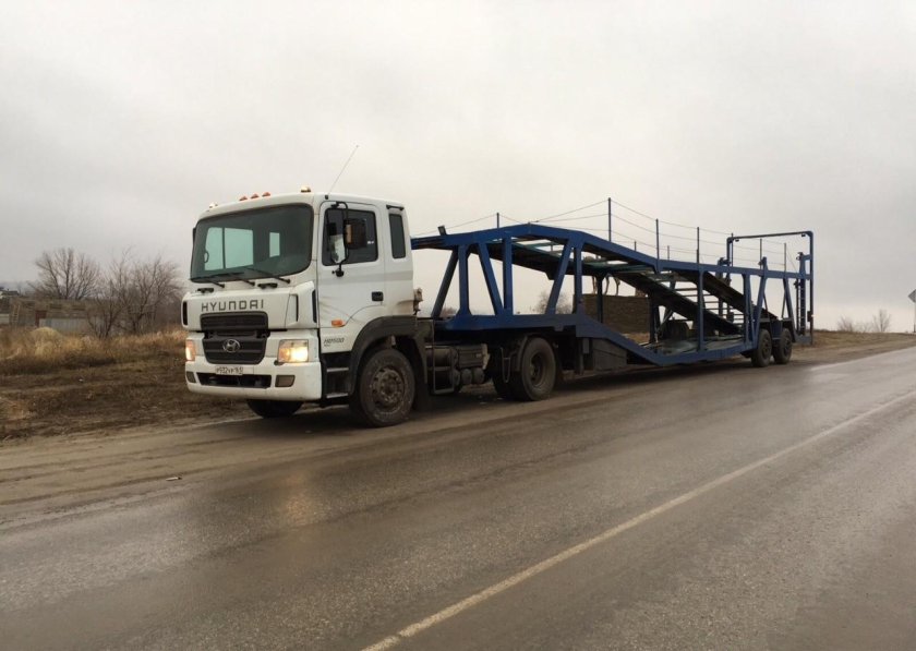 МАЗ 54322 автовоз