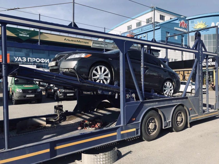 Ивеко Дейли автовоз