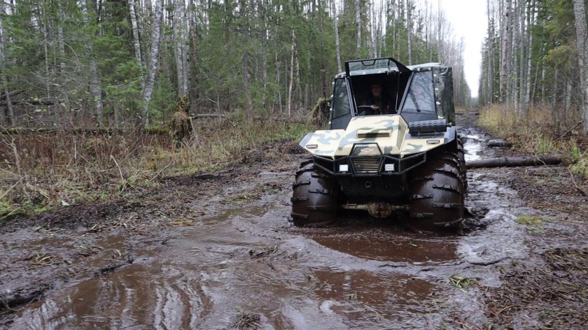 Вездеход Егерь Тополь про